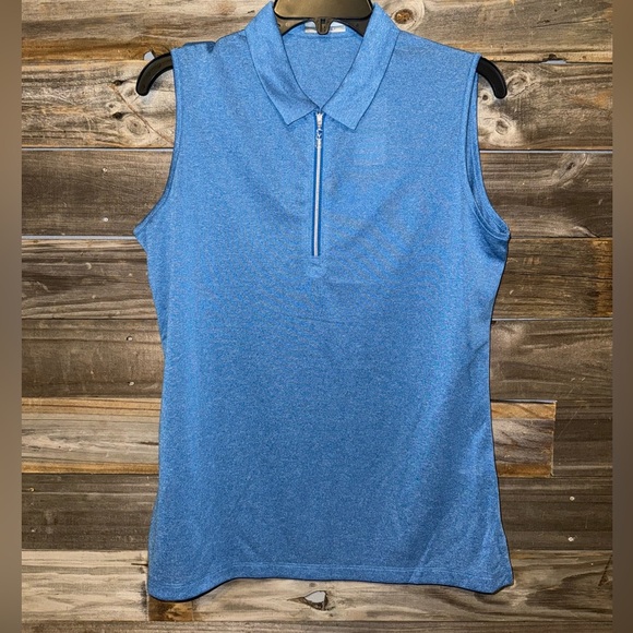 Callaway- Women’s tank top- Large Opti dry- Color:blue sea star - Picture 1 of 6